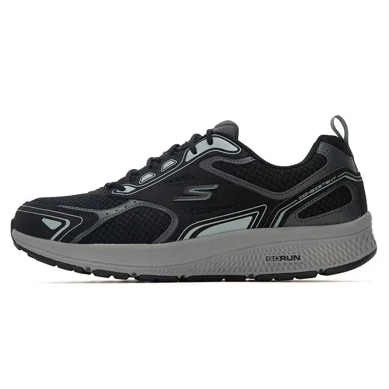 Skechers Running Shoes Soft-Soled Mesh Men's Shoes Outdoor Running Shoes 220034-Bkgy - Chicchar Fashion