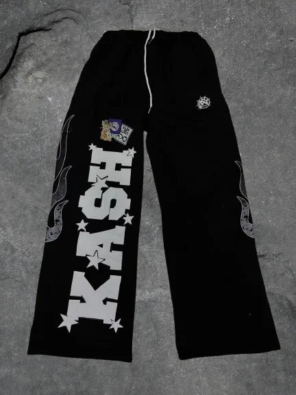 Y2K Baggy Cotton Joggers
