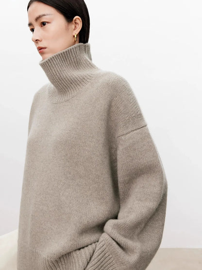 100% Cashmere Turtleneck