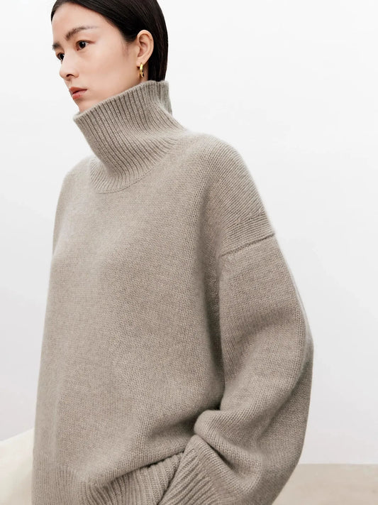 100% Cashmere Turtleneck