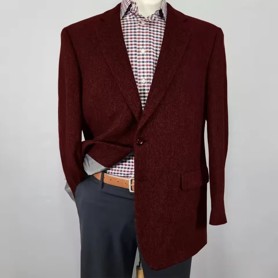 Herringbone Slim Fit Suit