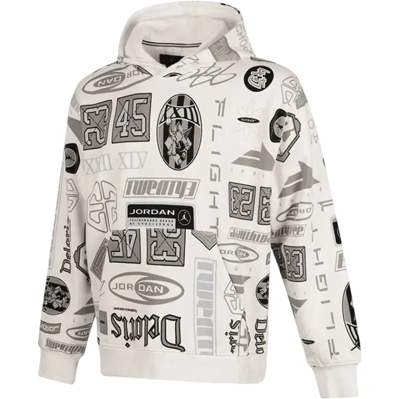 Nike Genuine JORDAN Men's Graphic Knit Short-Sleeve HM7255-133 - Chicchar Fashion