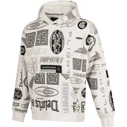 Nike Genuine JORDAN Men's Graphic Knit Short-Sleeve HM7255-133 - Chicchar Fashion