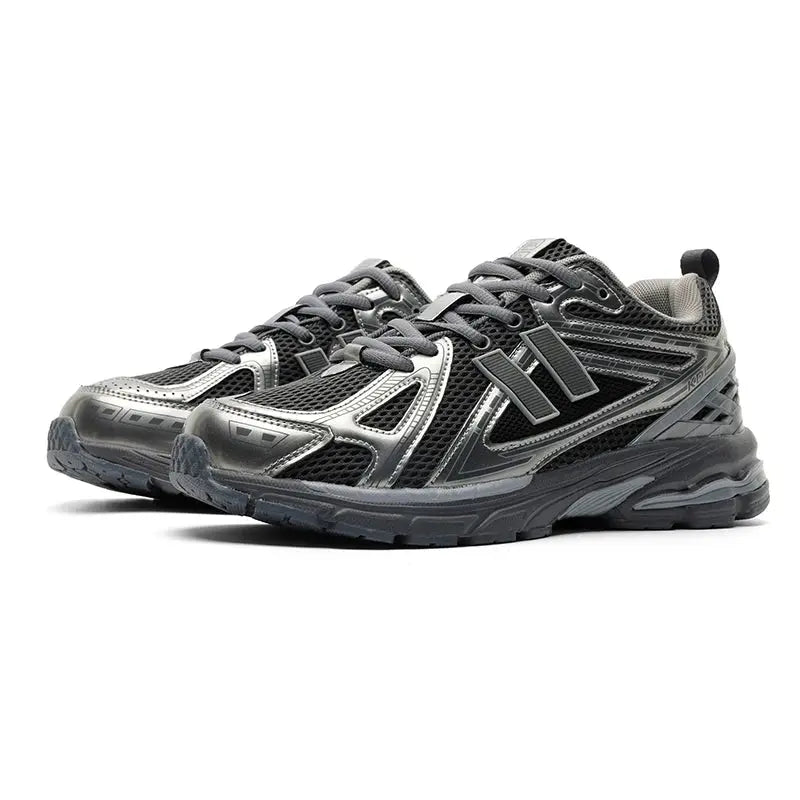 Outdoor Couple Hiking Shoes Men Retro Light Gray Blue Wear-resistant Breathable Sports Shoes New Cross-country Running Shoes - Chicchar Fashion