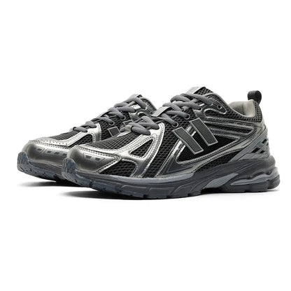 Outdoor Couple Hiking Shoes Men Retro Light Gray Blue Wear-resistant Breathable Sports Shoes New Cross-country Running Shoes - Chicchar Fashion