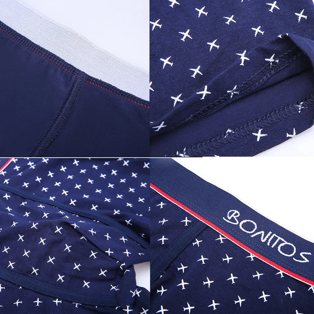 4pcs Cotton Men's Boxers Chicchar Fashion