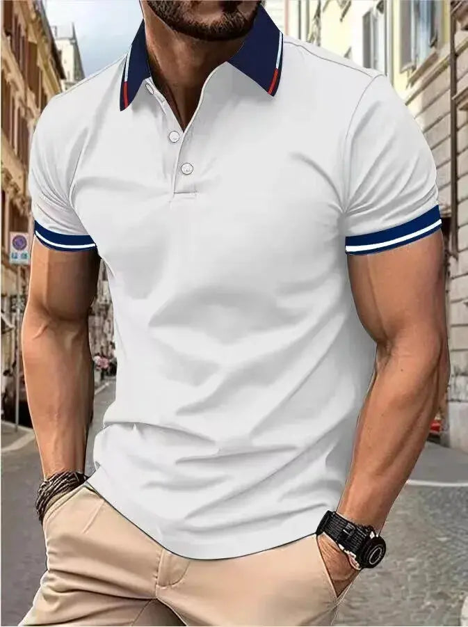 Men's Polyester Polo Shirt Chicchar Fashion