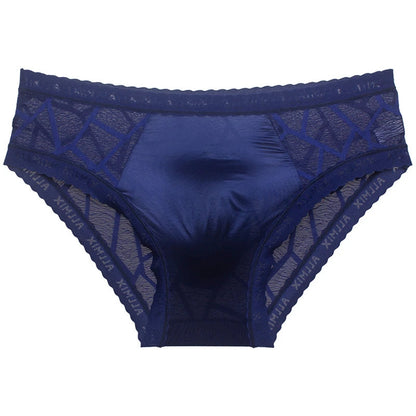 Low Waist Ice Silk Men Briefs Chicchar Fashion