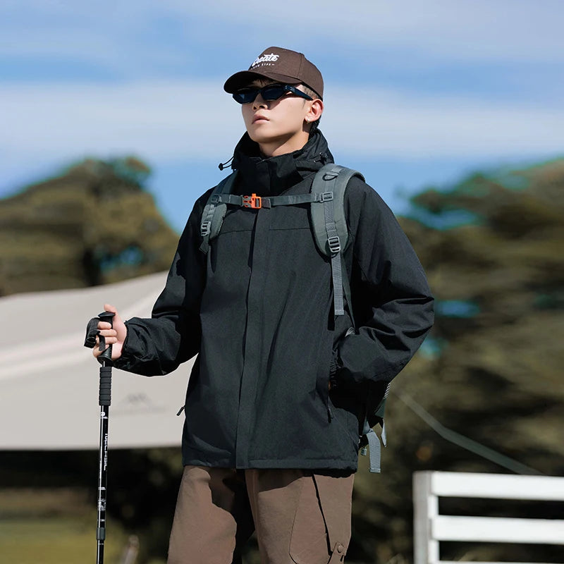 3-in-1 Fleece Anorak Jacket