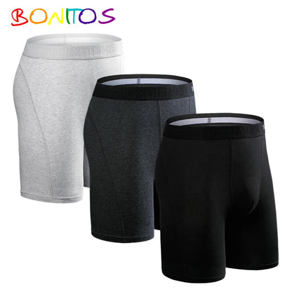 3-Pack Cotton Long Boxers Chicchar Fashion