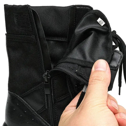 Summer Combat Training Boots Work Shoes Lightweight Mesh Breathable Military Tactical Boots 34-49 Plus Size Outdoor Hiking Boots - Chicchar Fashion