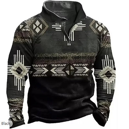 Men's 3D Polyester Long Sleeve