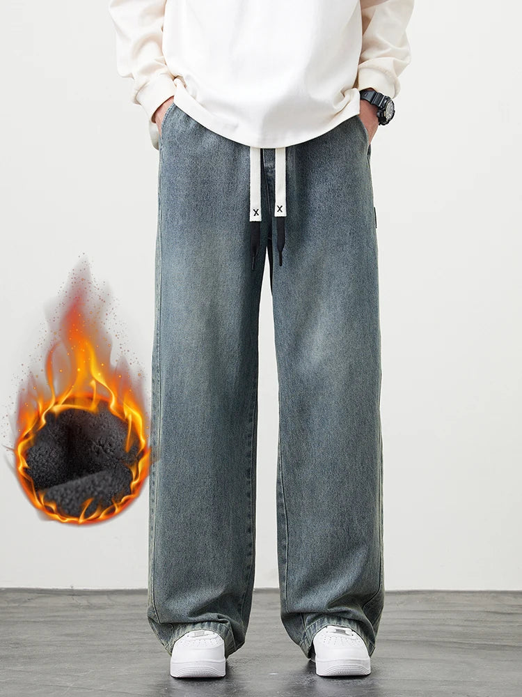 Men's Thermal Fleece Denim