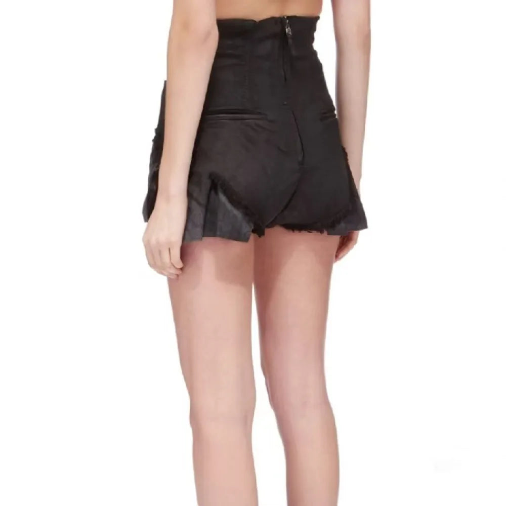 Spicy Denim Shorts Mid Waist