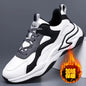 New men's fleece casual shoes, sports shoes, durable outsole, new fashion running shoes, men's mesh breathable shoes - Chicchar Fashion