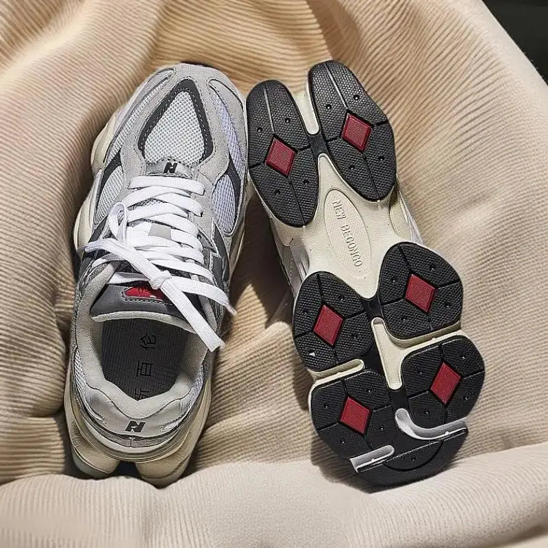 Autumn & Winter New 9060 Retro Sneakers - Unisex Versatile, Small Elephant Hoof, Dad Shoes, Non-Slip Running versatile - Chicchar Fashion