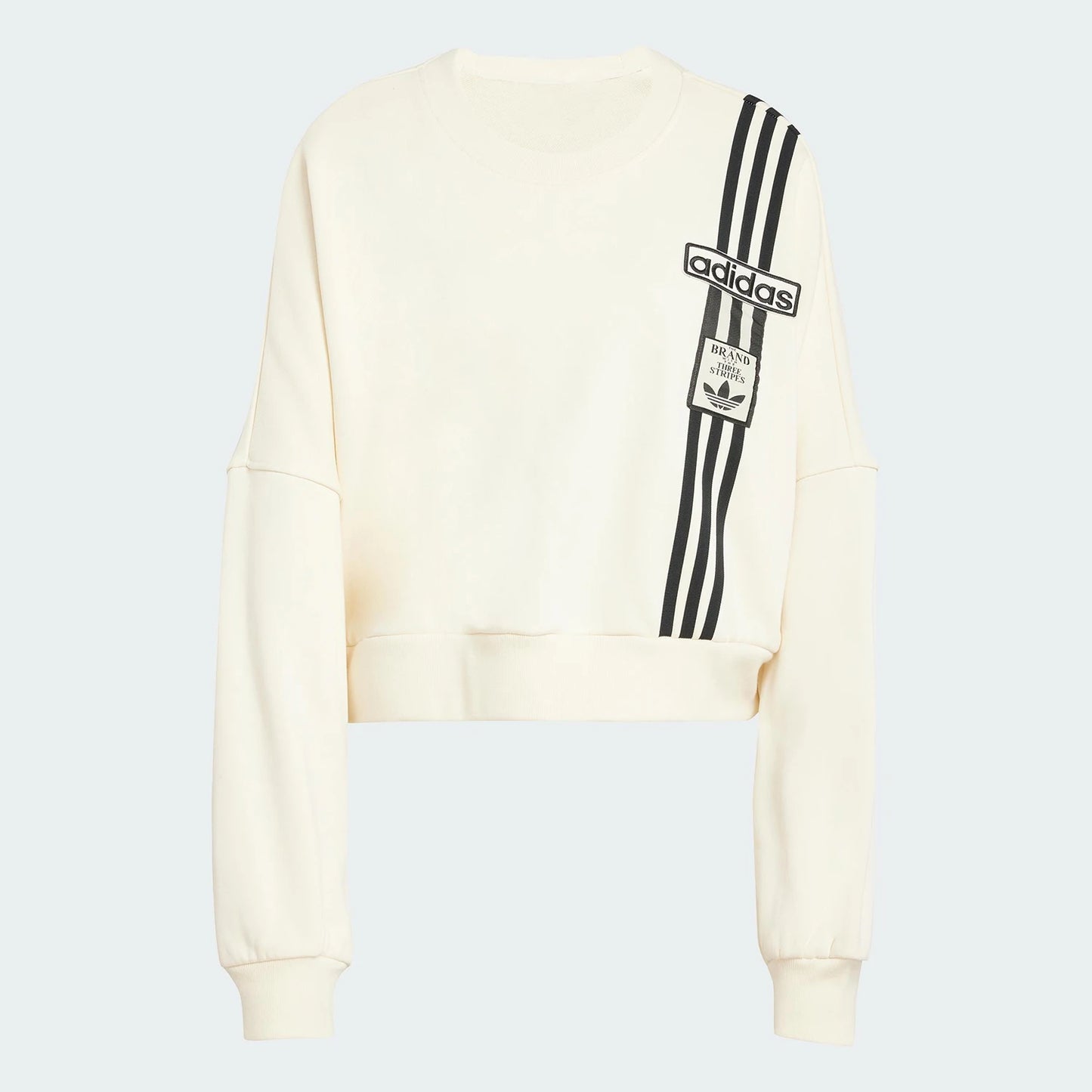 Adidas genuine genuine New Women's Loose Fashion Print Hoodie Sweatshirt JD0084