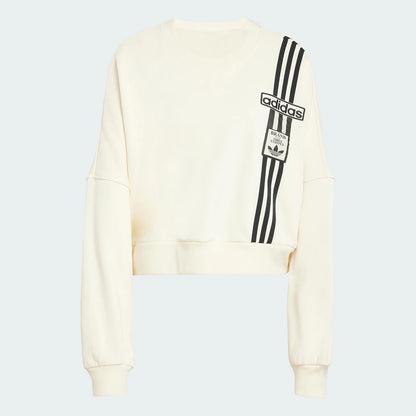 Adidas genuine genuine New Women's Loose Fashion Print Hoodie Sweatshirt JD0084