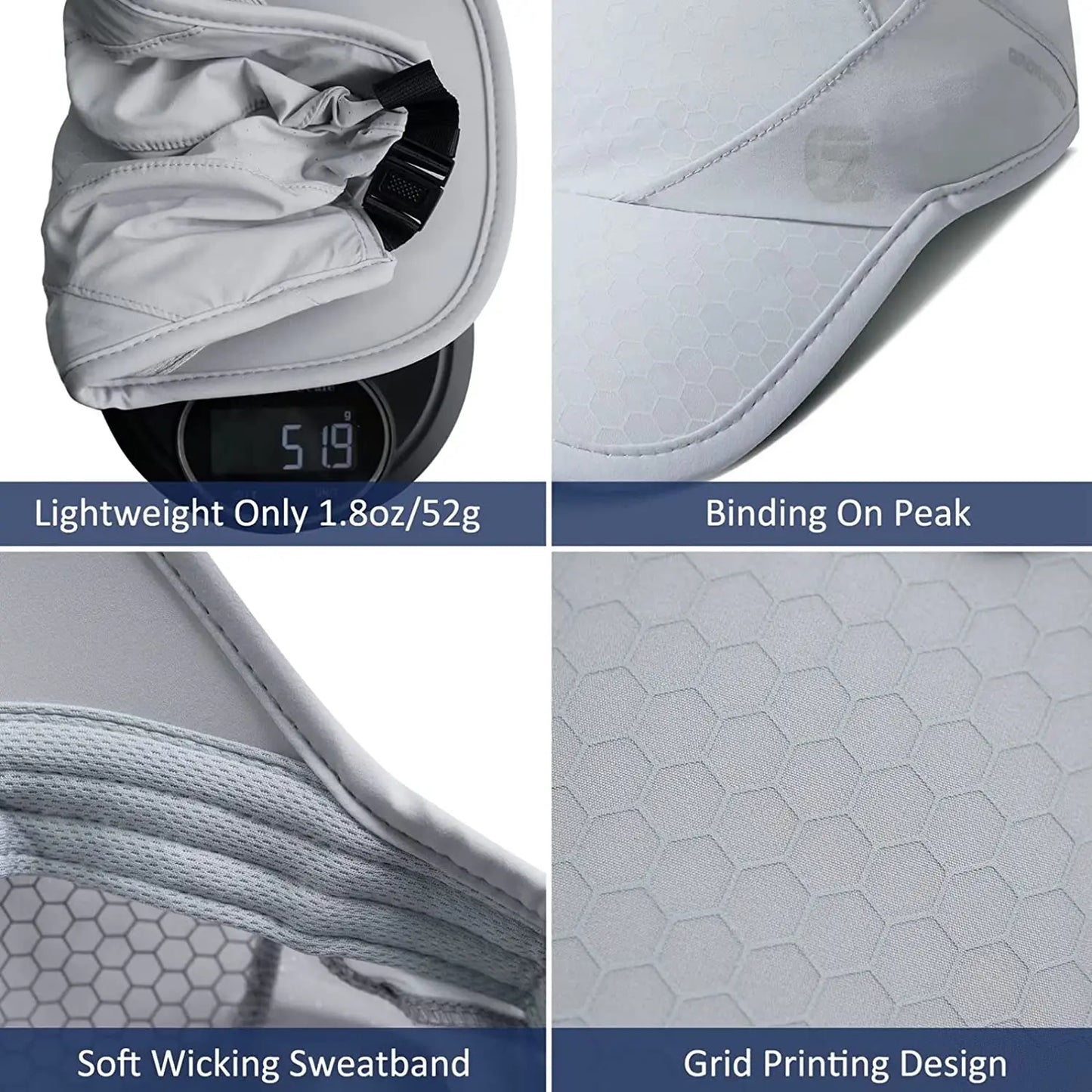 Quick-Dry Polyester Cap