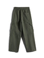 Men Fleece Cargo Joggers
