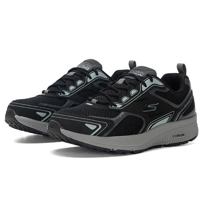 Skechers Running Shoes Soft-Soled Mesh Men's Shoes Outdoor Running Shoes 220034-Bkgy - Chicchar Fashion