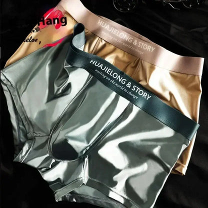 Ice Silk Boxer Shorts Chicchar Fashion