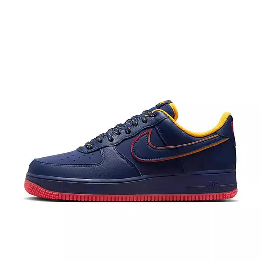 Nike Air Force 1 Low Navy Men's Fashion Sneakers HV5752-410 Cushioning And Comfortable Wear-resistant Basketball Casual Shoes - Chicchar Fashion