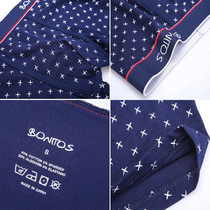 Men's Cotton Boxer 4-Pack Chicchar Fashion