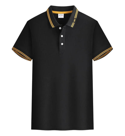 Breathable Cotton Polo Tee