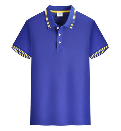 Breathable Cotton Polo Tee