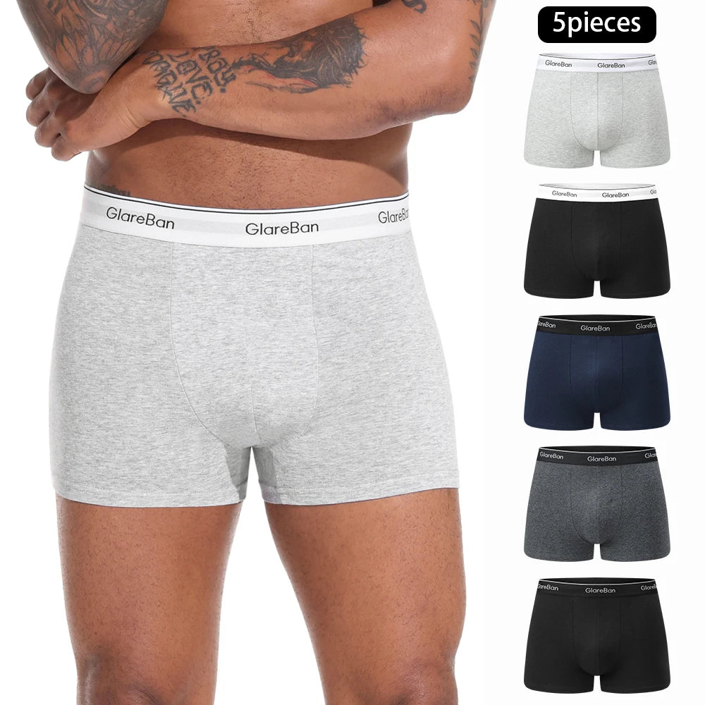 Cotton Boxer 5-Pack Men Chicchar Fashion