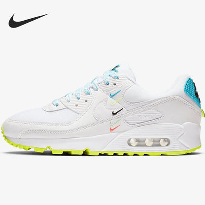 Nike genuine AIR MAX 90 men's and women's low top cushioned sports casual shoes CK7069-100 - Chicchar Fashion