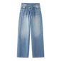 MUJER High Waist Wide Jeans