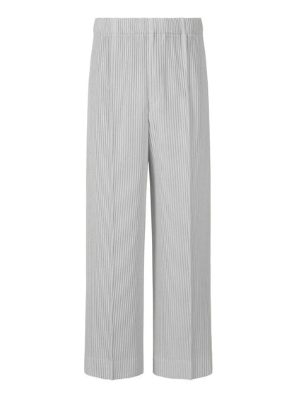MiyakeFlow: Pleated Wide Leg Street Trousers