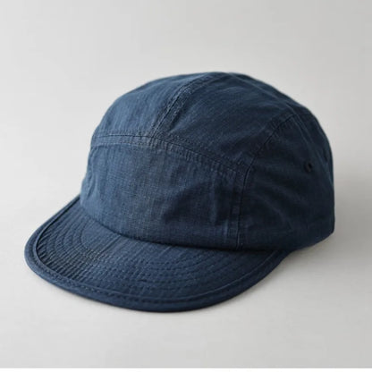 Five-Panel Polyester Flat Cap