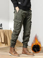 Fleece-Lined Cargo Joggers