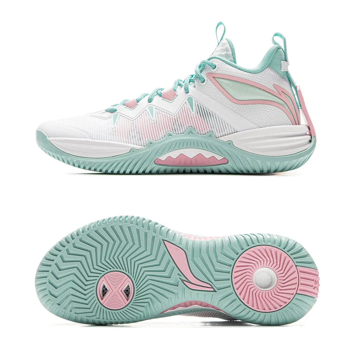 Li-Ning Men BADFIVE STORM 2025 Outdoor Basketball Shoes BOOM Cushioning TUFF OS Wearable LiNing Sports Sneakers ABFV017 - Chicchar Fashion