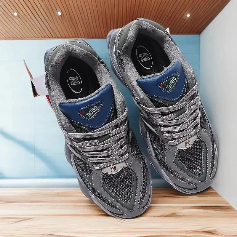 Men Lightweight Autumn & Winter New 9060 Retro Sneakers - Unisex Versatile, Small Elephant Hoof, Dad Shoes, Non-Slip Running - Chicchar Fashion