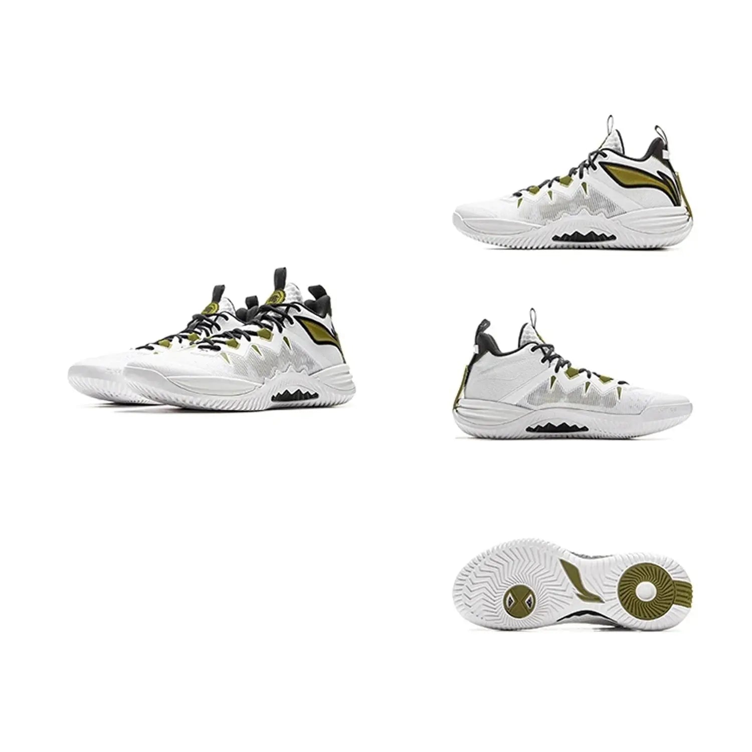 Li-Ning Men BADFIVE STORM 2025 Outdoor Basketball Shoes BOOM Cushioning TUFF OS Wearable LiNing Sports Sneakers ABFV017 - Chicchar Fashion