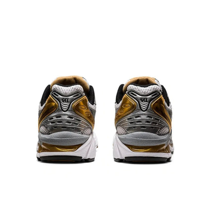 Asics Trendy Cushioned Comfortable Versatile Low Cut Casual Running Shoes for Both Men and Women in Gold Silver and Black - Chicchar Fashion