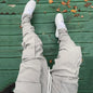 Nylon Cotton Cargo Sweatpants