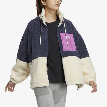 Adidas Faux Shearling Jacket