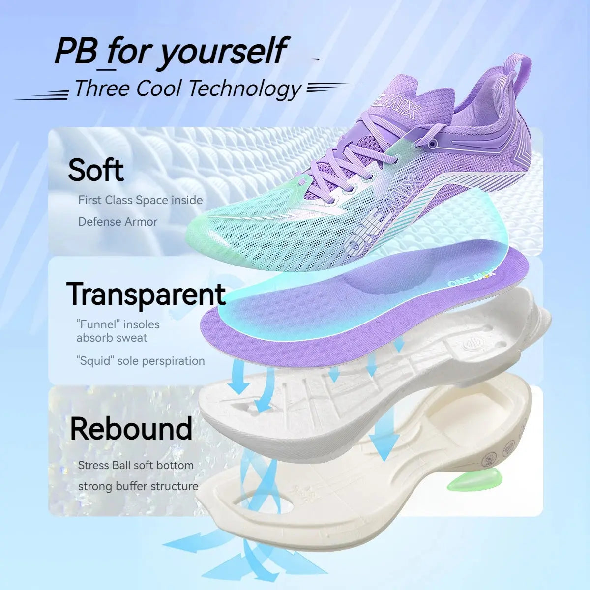 ONEMIX 2025 Carbon Plate Marathon Running Racing Shoes Professional Stable Support Shock-relief Ultra-light Rebound Sneakers - Chicchar Fashion