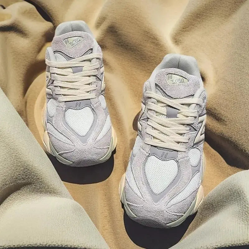 Women's shoes 2024 summer 1906R sports shoes men's shoes retro casual dad shoes brown gray blue - Chicchar Fashion