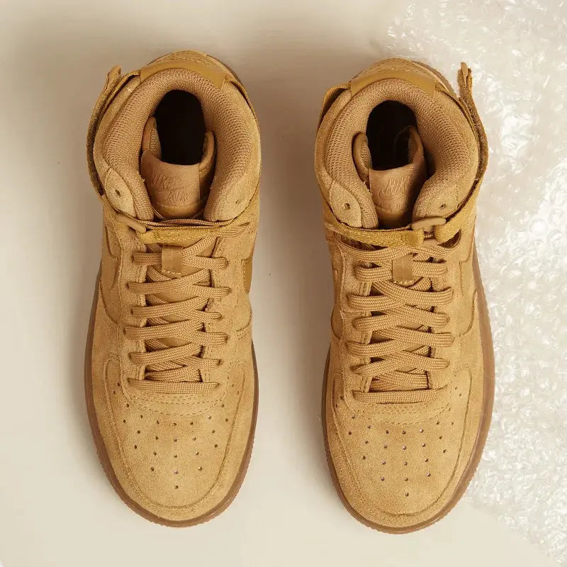 Nike Women's Sneakers Air Force 1 High Lv8 3 (Gs) Lightweight Low-Top Casual Shoes Fashionable Sports Shoes Ck0262-700 - Chicchar Fashion