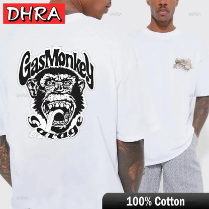 Gas Monkey Cotton Graphic Tee Chicchar Fashion