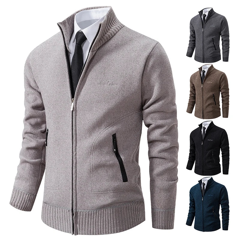 Men's Polyester Knit Cardigan Chicchar Fashion