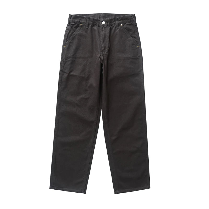 Sauce Zhan Men's Canvas Cargo Pants