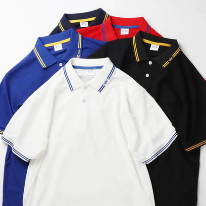 Breathable Cotton Polo Tee