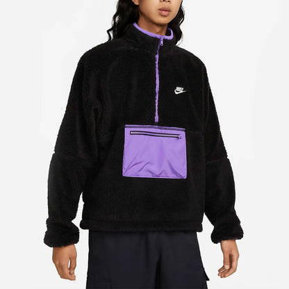 Nike Sherpa Stand Collar Top